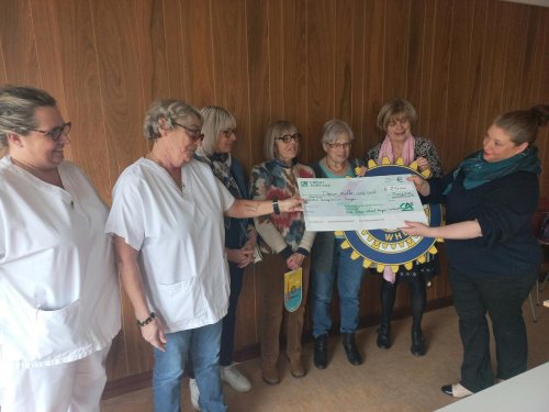 Grâce aux dons d’associations, l’hôpital de proximité de Royan peut se doter en matériel