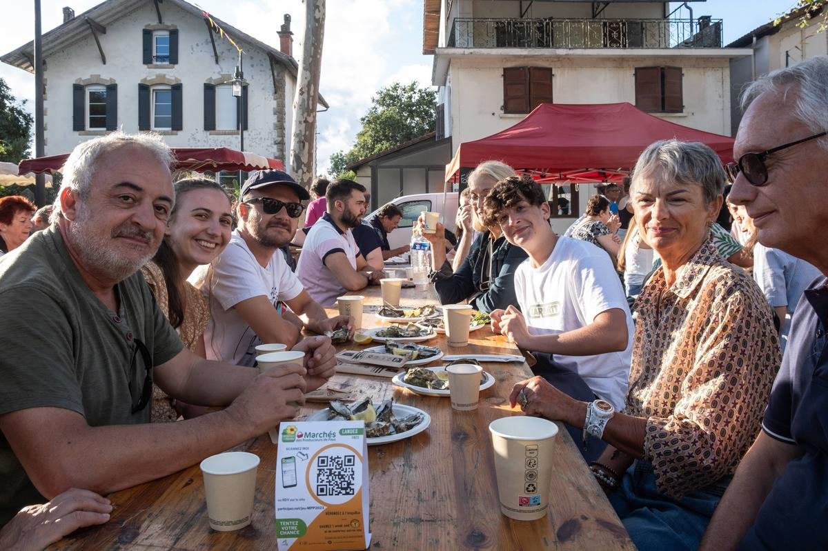 Landes : en 2025, les Marchés de producteurs de pays gardent la même recette du succès
