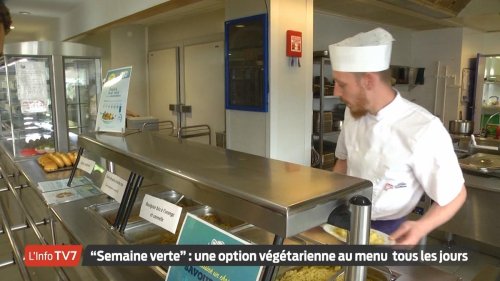 Vidéo TV7. « Semaine verte dans les assiettes » : les lycées à la découverte de nouvelles saveurs