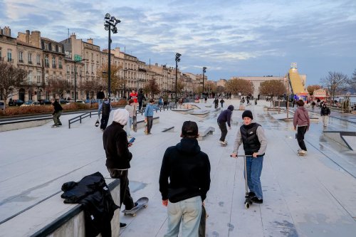 Bordeaux : c’est le grand jour pour le skatepark des Chartrons