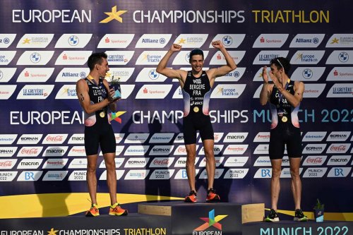 Euro de triathlon : triplé français dans le sillage de Léo Bergère