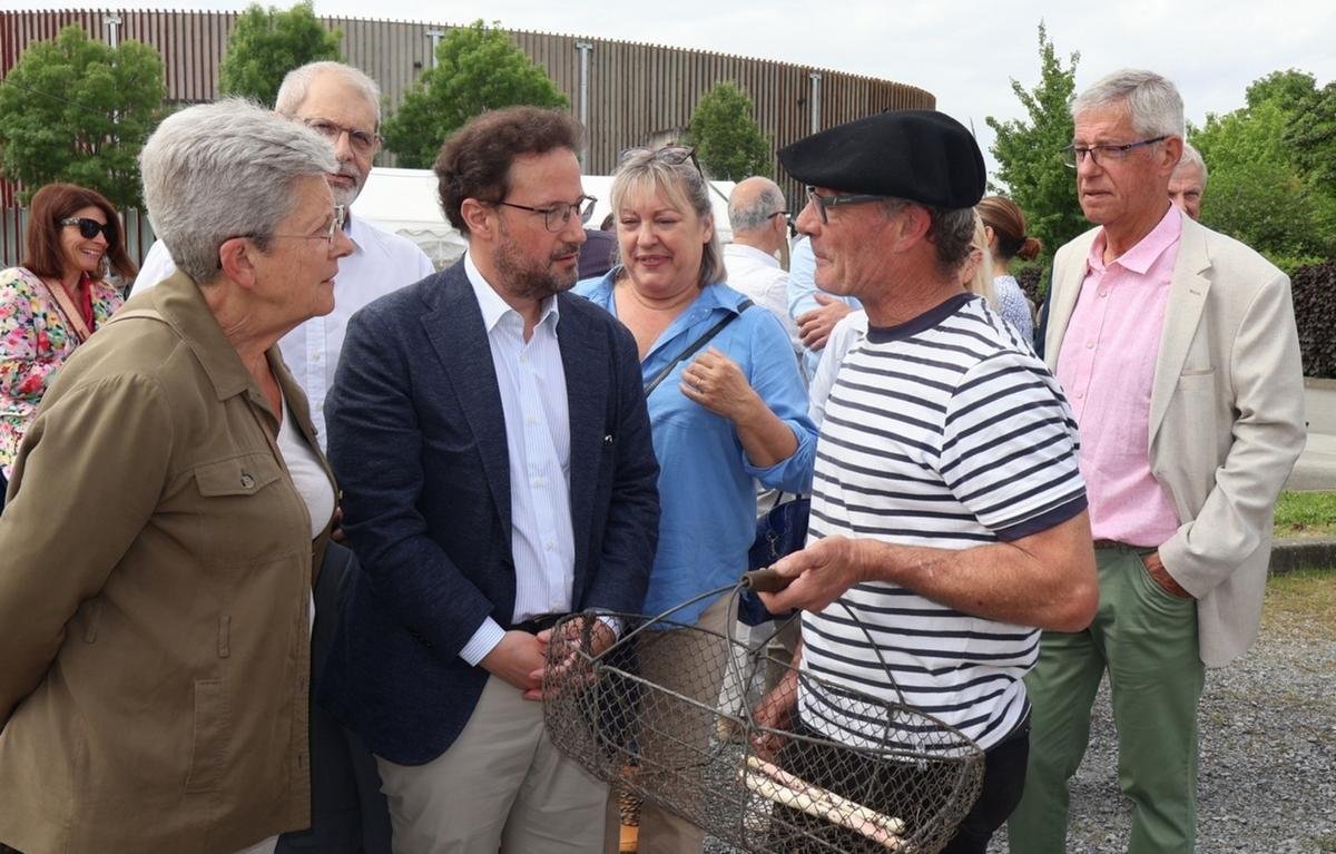 Le nouveau préfet a découvert la Fête de l’asperge à Pontonx-sur-l’Adour