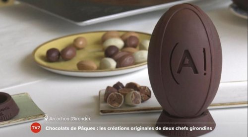 Vidéo. Chocolats de Pâques : les créations originales de deux chefs girondins