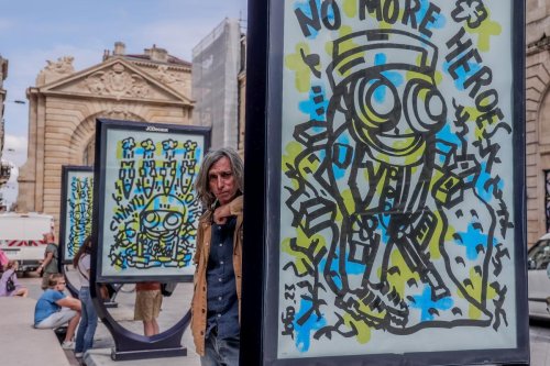 Art : la carrière du dessinateur et peintre Jofo en images