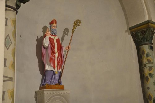 Martignas-sur-Jalle : la statue de Saint Blaise a retrouvé ses couleurs