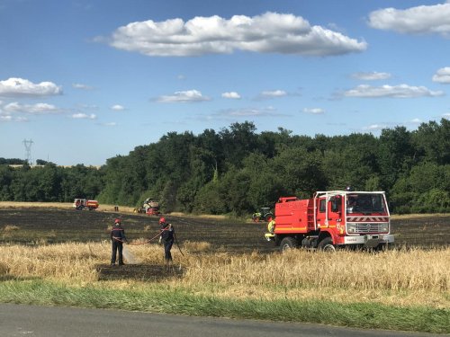 Mouthiers-sur-Bohëme : neuf hectares d’orge brûlés dans un incendie