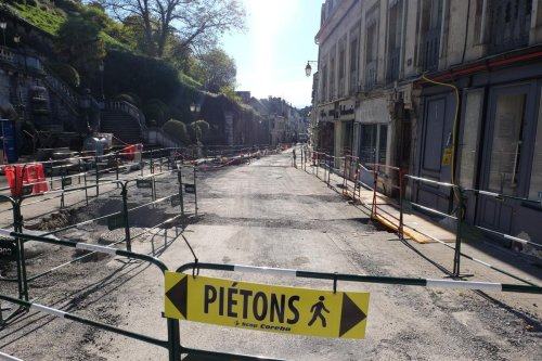 Oloron : les travaux dans la rue Louis-Barthou reprennent lundi 24 janvier