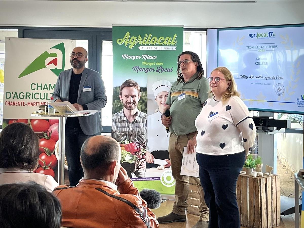 Charente-Maritime : des produits locaux dans les cantines via Agrilocal, huit ans après le pari est-il tenu ?