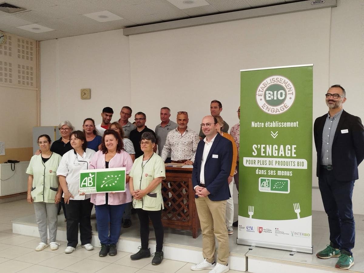 Un lycée de Bergerac labellisé Établissement Bio engagé