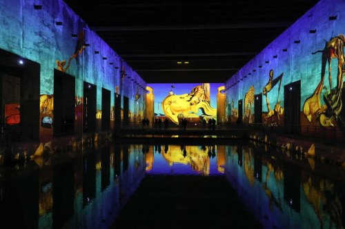 Bordeaux : aux Bassins des lumières, les tableaux de Dali s’animent au rythme de Pink Floyd