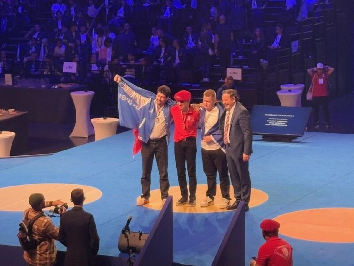 Un Angérien décroche l’or aux Olympiades des métiers à Marseille