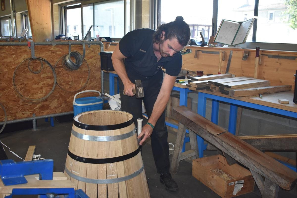 Viticulture : à Blanquefort, l’école de tonnellerie de Château Dillon recrute des apprentis