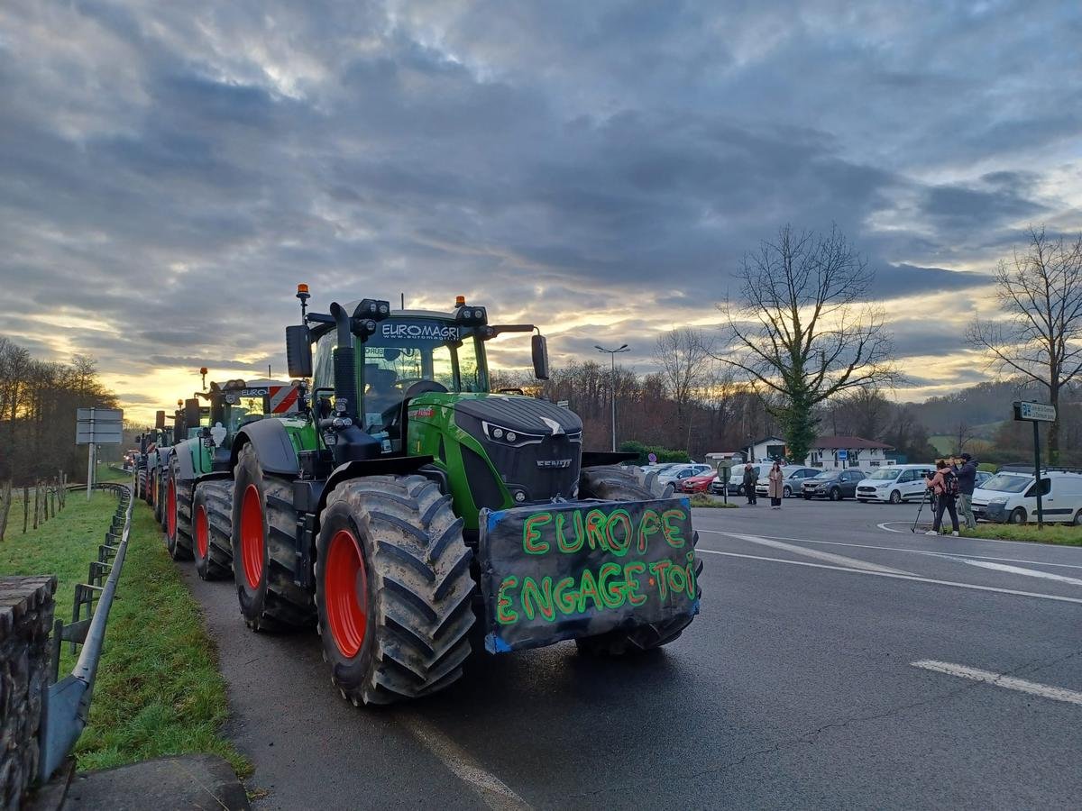 DIRECT. Manifestation au Pays basque : les agriculteurs de retour sur l’autoroute A 63