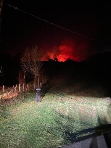 Pays basque : dix hectares de végétation partent en fumée à Itxassou