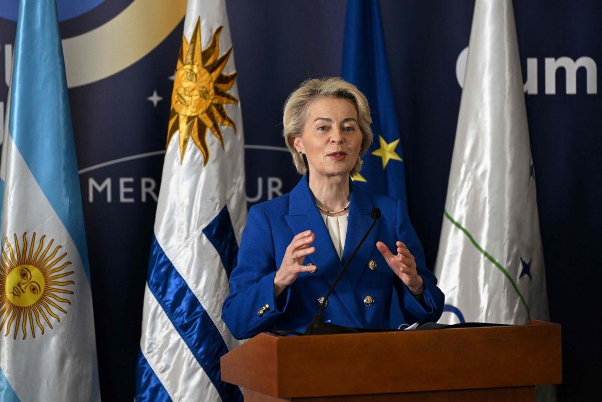 Mercosur : Ursula von der Leyen annonce la signature de l’accord de libre-échange, « ça n’engage qu’elle » dit la France