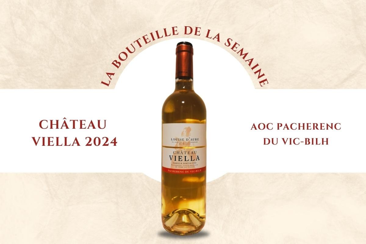 Château Viella, dans le vignoble gersois, propose un AOC Pacherenc du Vic-Bilh 2024 à déguster entre 10 et 12 °C