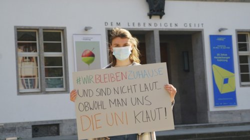 Studierende wollen zurück in die Hörsäle