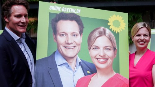 Landtagswahl in Bayern: Mann wirft in Neu-Ulm mit Stein auf Spitzenduo der Grünen
