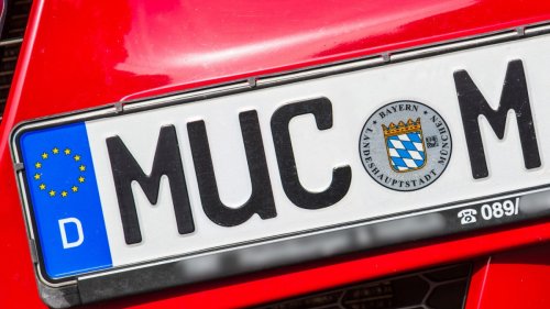 München: MUC-Kennzeichen kommt