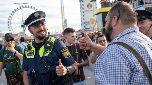 Oktoberfest: Ein Wiesn-Tag der Münchner Polizei