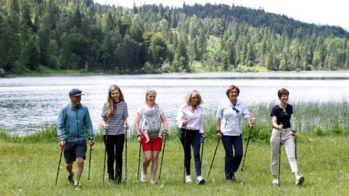 Promis: Christian Neureuther über das Nordic Walking mit G7-Ehefrauen