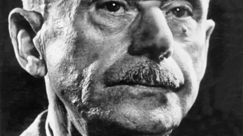 Staatsempfang für Thomas Mann