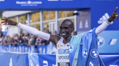 Marathon-Weltrekord von Eliud Kipchoge: Mit einem Lächeln
