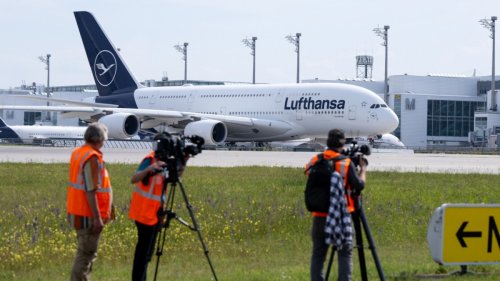 Flughafen München: Airbus A380 hebt wieder ab