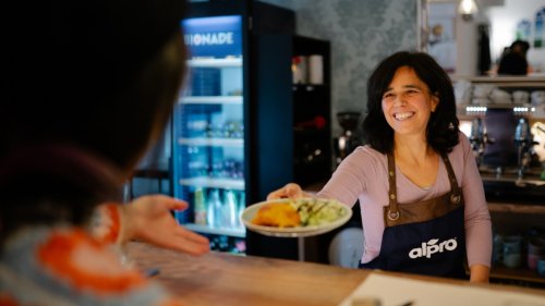 München: Frühstücken im Café Glücksmomente in Schwabing