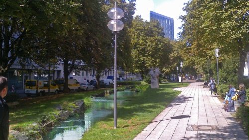 München: Ein Stadtbach soll durch Herzog-Wilhelm-Straße fließen