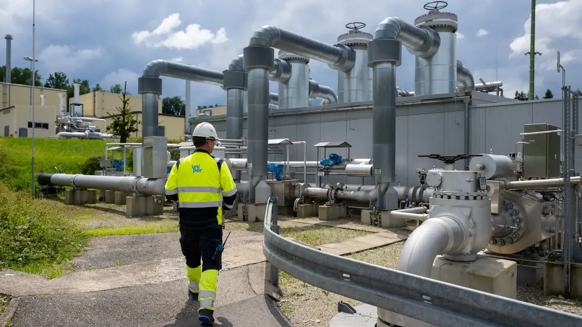 Warum die Gasspeicher ziemlich leer sind