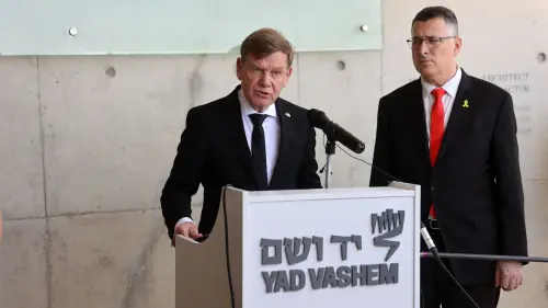 Wadephul besucht Holocaust-Gedenkstätte Yad Vashem