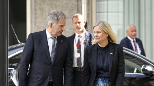 Schweden und Finnland kurz vor Abgabe des Nato-Beitrittsgesuches