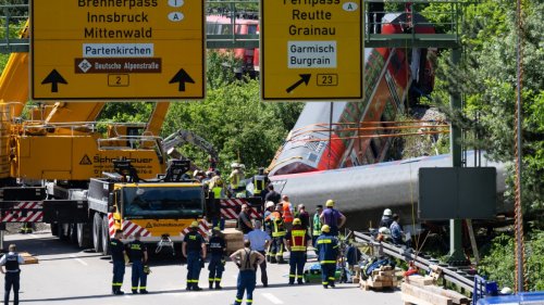 Garmisch-Partenkirchen: Aufgeweichter Bahndamm Ursache für Zugunglück?