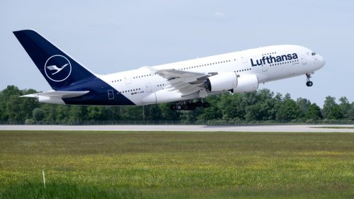 Blasmusik zum Start: Lufthansa fliegt wieder mit A380