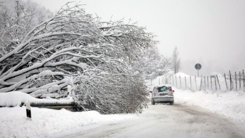 Schnee und Eis legen weite Teile Bayerns lahm