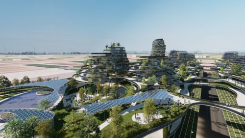 Für Porsche soll eine futuristische Öko-Stadt gebaut werden