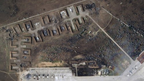 Ukraine News: Enorme Zerstörungen auf Krim-Stützpunkt