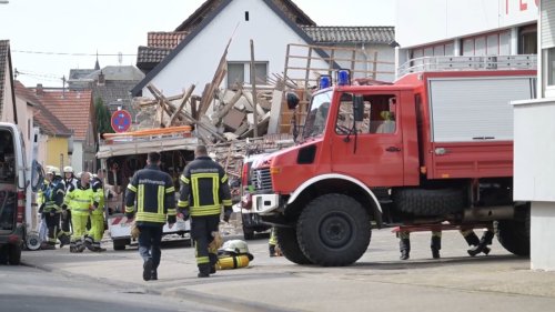 Ingelheim: Haus bei Bauarbeiten explodiert - Zwei Verletzte