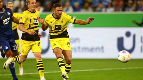 Fußball-Bundesliga: Dortmund gewinnt 3:1 in Hoffenheim