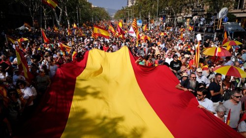 Proteste gegen Amnestie für katalanische Separatisten