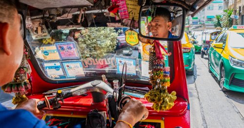 Tuk-Tuk fahren in Bangkok