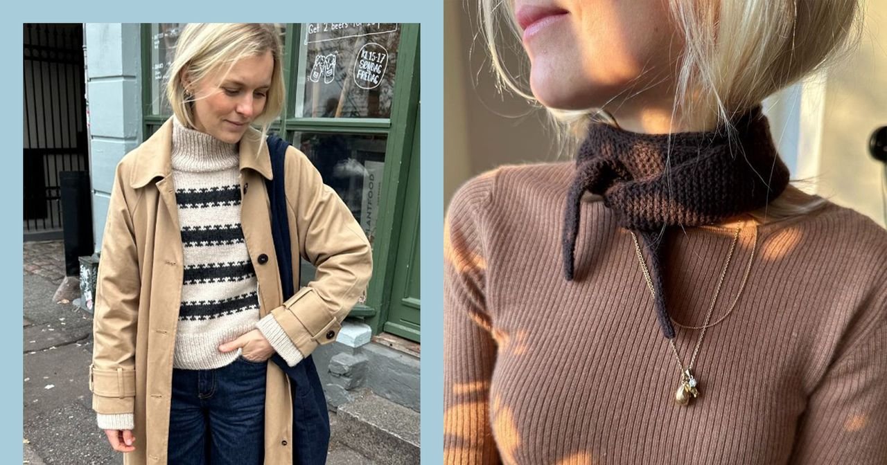 Sophie Scarf-Erfinderin Mette Wendelboe Okkels im Interview übers Stricken