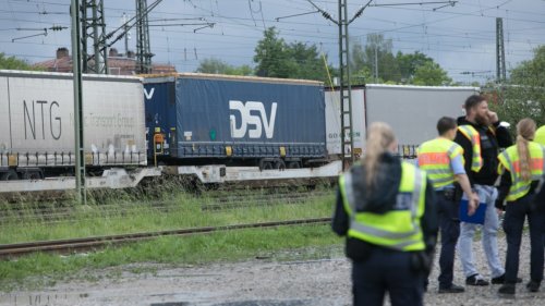 München: Mehrere Schwerverletzte nach Sprung von Güterzug