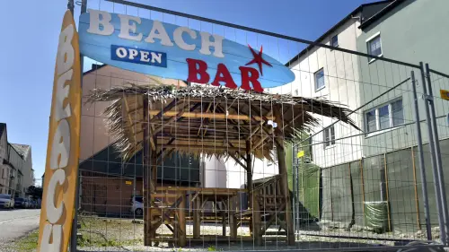 Chillen am Sandstrand von Erding