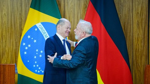Kanzler Scholz zu Besuch in Brasilien: "Ihr habt gefehlt"