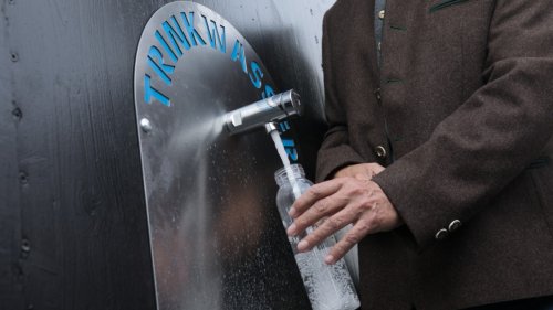 Trinkwasser-Brunnen auf dem Oktoberfest: Kommt gut an, aber Standorte befremden