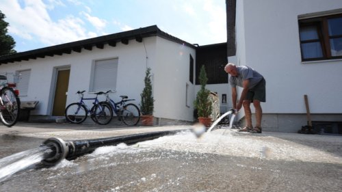 Überschwemmte Häuser in München-Feldmoching: Gericht regt Vergleich an