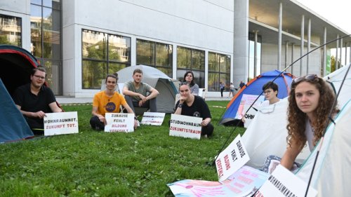 Maxvorstadt: Studierende protestieren für bezahlbares Wohnen