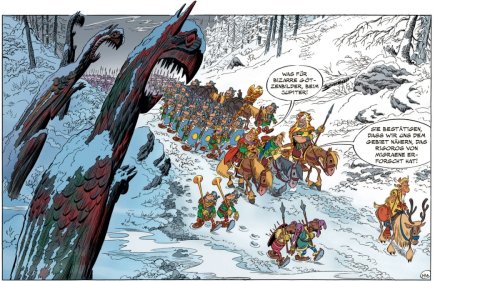 "Asterix und der Greif":Mit Zaubertrank geimpft